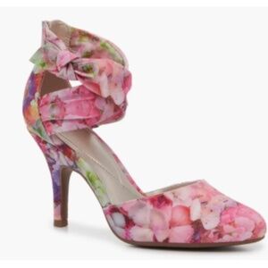Impo Pink floral ankle wrap Size 11